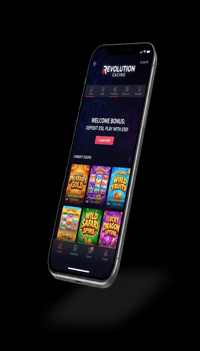 Revolution Casino Casinò su smartphone