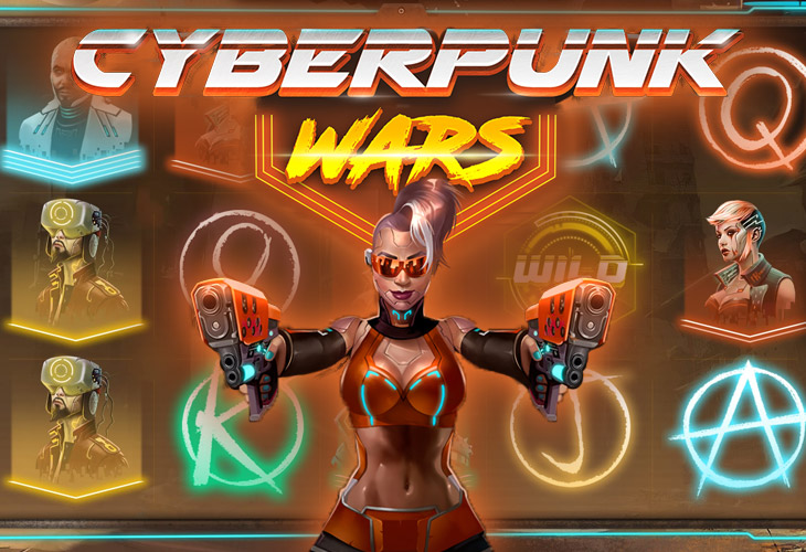 Cyberpunk Wars - Woohoo slot at Revolution Casino Casino