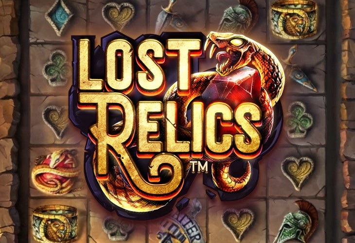 Lost Relics - NetEnt slot at Revolution Casino Casino