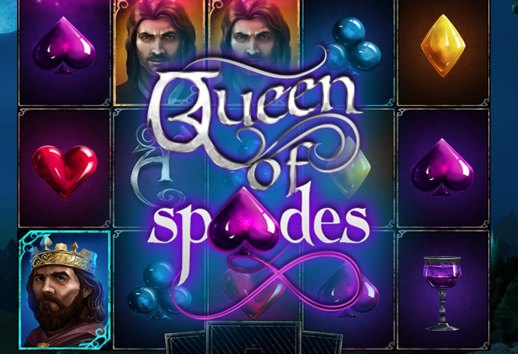 Queen Of Spades - Mascot slot at Revolution Casino Casino