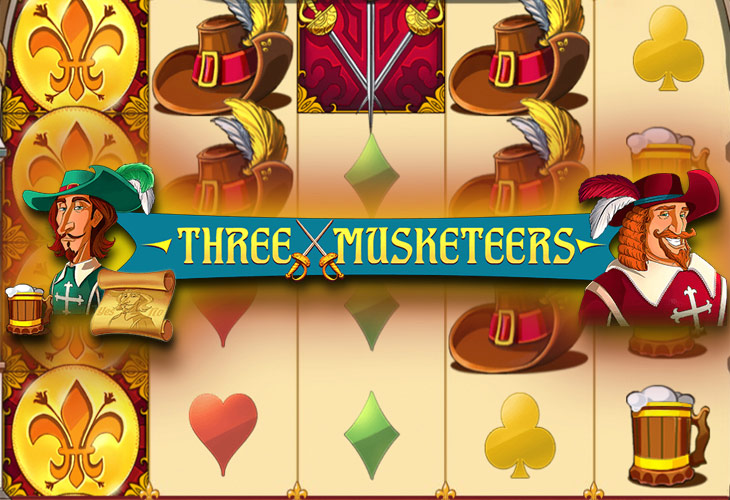 Three Musketeers - Red Tiger Gaming slot at Revolution Casino Casino